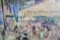 Lucien Adrion, Paris, Cafe de la Paix, óleo sobre lienzo, años 20, Imagen 9