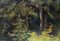 Indrikis Zeberins, In the Forest, siglo XX, óleo sobre cartón, Imagen 1
