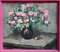 Vladimir Andrijenko, Pink Peonies in Vase, 1983, óleo sobre lienzo, Imagen 4