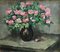 Vladimir Andrijenko, Pivoines Roses dans un Vase, 1983, Huile sur Toile 1