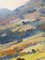 Janis Lauva, Paesaggio di montagna con villaggio, 1980, Olio su cartone, Immagine 12