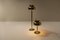 Brass Bumling Floor Lamp and Table Lamp by Anders Pehrson for Ateljé Lyktan, 1960s, Set of 2 2