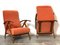 Vintage Reclining Armchairs, Italy, 1950s, Set of 2 17