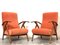 Vintage Reclining Armchairs, Italy, 1950s, Set of 2 3