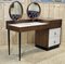 Dressing Table with 2 Round Mirrors, 1970s 4