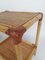 Tables de Chevet en Bambou et Rotin, Italie, 1960s, Set de 2 2