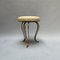 Stools in Brass and Leather, Set of 2 4