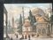 Grande artista europeo, moschea di Costantinopoli, fine XIX secolo, guazzo e acquerello, Immagine 3