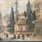 Grande artista europeo, moschea di Costantinopoli, fine XIX secolo, guazzo e acquerello, Immagine 8