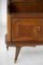 Mid-Century Italian Nightstands in Wood and Glass, 1950s, Set of 2, Image 2