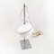 Postmodern Adjustable White Lacquered Metal Desk Lamp by Robert Sonneman, 1970s 2