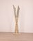 Vintage Marble and Golden Brass Coat Rack attributed to Romeo Rega, 1960s 1