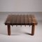 Low Coffee Table in Wood and Glass, Image 9