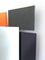 Postmodern Black and Orange Wall Mirrors, 1980s, Set of 2 13