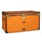 20th Century Malle Haute Trunk in Orange Vuittonite Canvas form Louis Vuitton, 1900s, Image 1