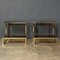 20th Century Chrome & Glass G-Shaped Side Tables, 1970s, Set of 2 4