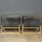 20th Century Chrome & Glass G-Shaped Side Tables, 1970s, Set of 2 2