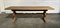 French Bleached Oak Extendable Farmhouse Dining Table, 1920s, Image 21