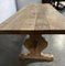 French Bleached Oak Extendable Farmhouse Dining Table, 1920s, Image 25