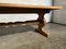 French Bleached Oak Extendable Farmhouse Dining Table, 1920s, Image 19