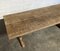French Bleached Oak Extendable Farmhouse Dining Table, 1920s 18