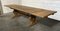 French Bleached Oak Extendable Farmhouse Dining Table, 1920s, Image 2