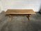 French Bleached Oak Extendable Farmhouse Dining Table, 1920s, Image 1