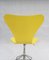 Sedia da ufficio nr. 3117 gialla di Arne Jacobsen per Fritz Hansen, 1995, Immagine 10
