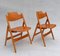 SE18 Folding Chairs by Egon Eiermann for Wilde+Spieth, 1960s, Set of 2 3