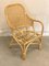 Armchairs in Bamboo and Vienna Straw, 1970s, Set of 2, Image 5