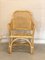 Armchairs in Bamboo and Vienna Straw, 1970s, Set of 2, Image 4