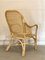 Armchairs in Bamboo and Vienna Straw, 1970s, Set of 2, Image 7