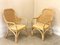 Armchairs in Bamboo and Vienna Straw, 1970s, Set of 2 2