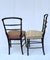 Napoleon III Theater Chairs in Blackened Wood with Painted Decor, Set of 8 14