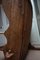 Brutalist Wabi Sabi Hand-Crafted Oak High Back Wingback Armchair, 1930s, Image 8