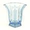 Polish Art Deco Vase from Zawiercie Glassworks, 1930s, Image 9
