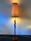 Lampadaire Mid-Century en Teck et Laiton, France, 1950s 1