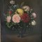 Federico González, Natures Mortes avec Fleurs, 19ème Siècle, Peintures à l'Huile sur Toile, Encadrée, Set de 2 9