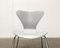 Sedie nr. 3107 vintage di Arne Jacobsen per Fritz Hansen, Danimarca, set di 3, Immagine 9