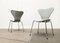Vintage Danish Model 3107 Chairs by Arne Jacobsen for Fritz Hansen, Set of 3 10