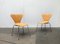 Sedie nr. 3107 vintage di Arne Jacobsen per Fritz Hansen, Danimarca, set di 2, Immagine 18