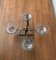 Danish Candleholder in Metal and Glass, 1960s, Image 7