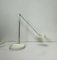 Postmodern Desk Lamp on Cast Iron Foot with Baseball Cap Lampshade, 1970s 11