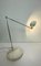 Postmodern Desk Lamp on Cast Iron Foot with Baseball Cap Lampshade, 1970s 3