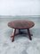 Rustic Oak Side Table, France, 1940s 9