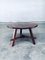 Rustic Oak Side Table, France, 1940s 10