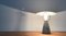 Lampe de Bureau Eno Postmoderne Vintage en Verre et Terrazzo de Ikea, 1990s 13