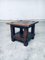Tavolino in stile Wabi Sabi in quercia, Francia, anni '30, Immagine 7
