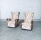 High Wing Back Armchairs, 1900s, Set of 2, Image 25