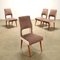 Beech Dining Chairs, Italy, 1950s, Set of 8, Image 3